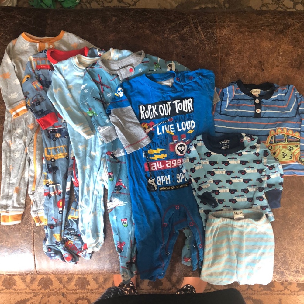 Hatley baby boy set 3-6 months